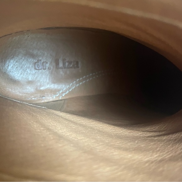 Dr. Liza Bootie in Black Leather 7 - Picture 5 of 7